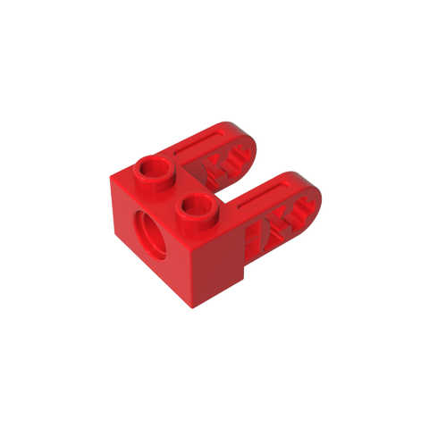 Gobricks,Technic Brick 1 x 2 with Hole and Dual Beam Extensions,85943,49132