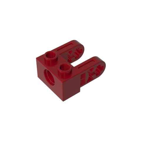 Gobricks,Technic Brick 1 x 2 with Hole and Dual Beam Extensions,85943,49132
