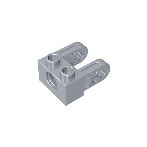 Gobricks,Technic Brick 1 x 2 with Hole and Dual Beam Extensions,85943,49132