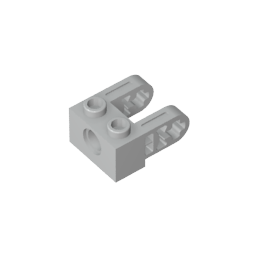 Technic Brick 1 x 2 with Hole and Dual Beam Extensions,85943