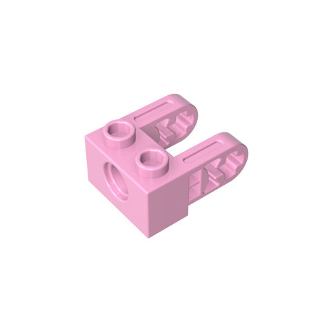 Gobricks,Technic Brick 1 x 2 with Hole and Dual Beam Extensions,85943,49132