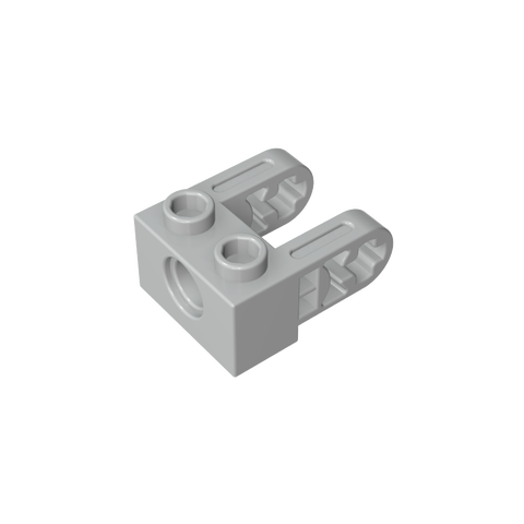 Gobricks,Technic Brick 1 x 2 with Hole and Dual Beam Extensions,85943,49132