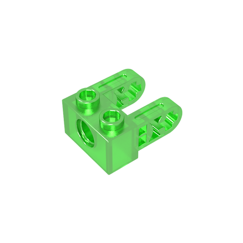 Gobricks,Technic Brick 1 x 2 with Hole and Dual Beam Extensions,85943,49132