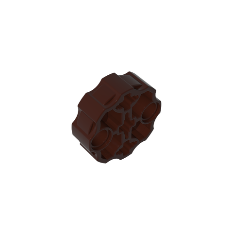 Gobricks,Large Figure Weapon, Barrel with 2 Pin Holes and 3 Axle Holes,98585,31511,31520