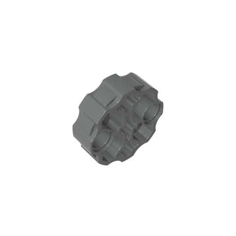Gobricks,Large Figure Weapon, Barrel with 2 Pin Holes and 3 Axle Holes,98585,31511,31520