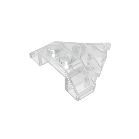 Gobricks,Wedge Sloped 4 x 4 Pointed,22391