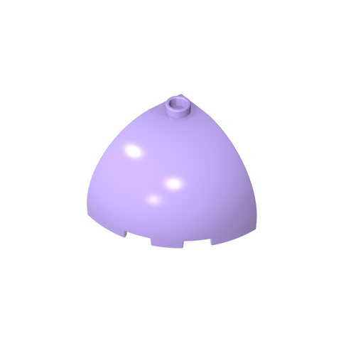 Gobricks,Brick Round Corner 3 x 3 x 2 Dome Top,88293