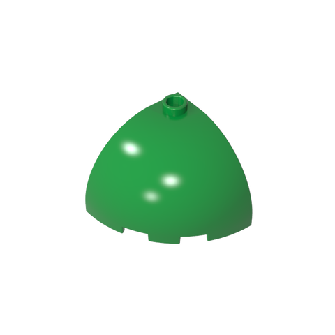 Gobricks,Brick Round Corner 3 x 3 x 2 Dome Top,88293