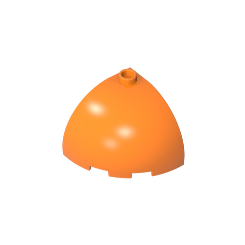 Gobricks,Brick Round Corner 3 x 3 x 2 Dome Top,88293