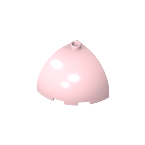 Gobricks,Brick Round Corner 3 x 3 x 2 Dome Top,88293