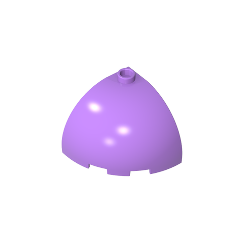 Gobricks,Brick Round Corner 3 x 3 x 2 Dome Top,88293