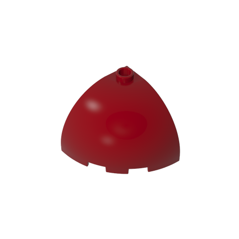 Gobricks,Brick Round Corner 3 x 3 x 2 Dome Top,88293