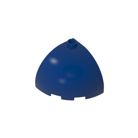 Gobricks,Brick Round Corner 3 x 3 x 2 Dome Top,88293