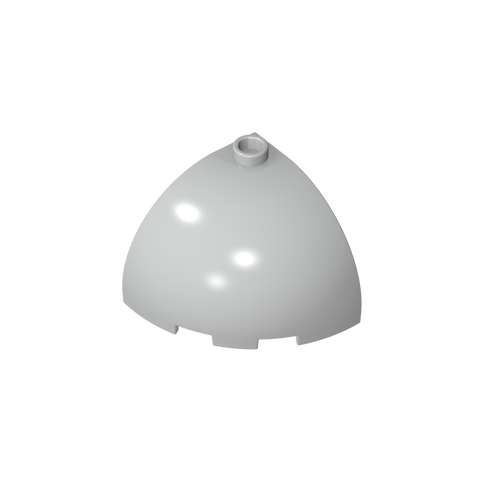 Gobricks,Brick Round Corner 3 x 3 x 2 Dome Top,88293