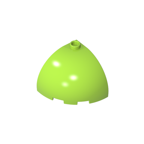 Gobricks,Brick Round Corner 3 x 3 x 2 Dome Top,88293