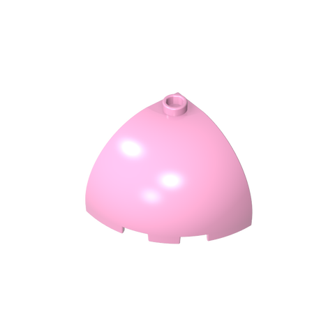 Gobricks,Brick Round Corner 3 x 3 x 2 Dome Top,88293
