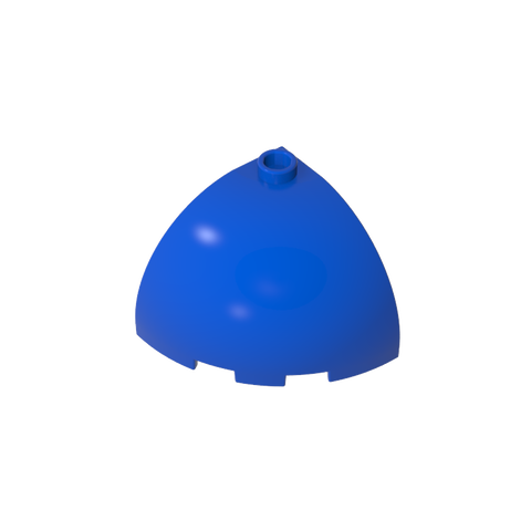 Gobricks,Brick Round Corner 3 x 3 x 2 Dome Top,88293