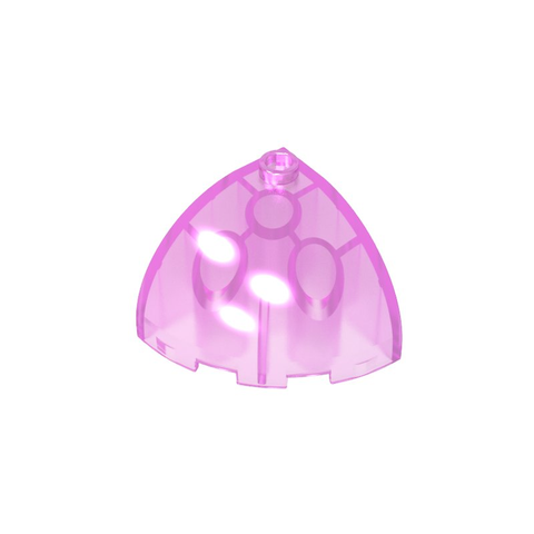 Gobricks,Brick Round Corner 3 x 3 x 2 Dome Top,88293