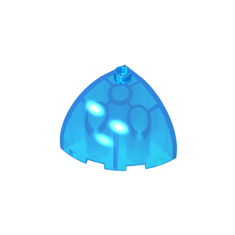 Gobricks,Brick Round Corner 3 x 3 x 2 Dome Top,88293