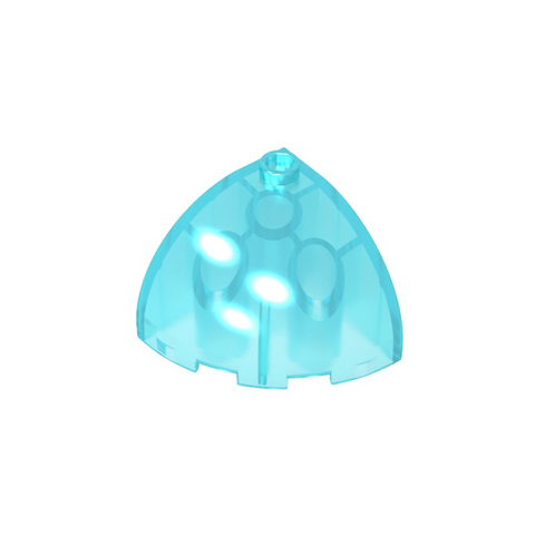 Gobricks,Brick Round Corner 3 x 3 x 2 Dome Top,88293