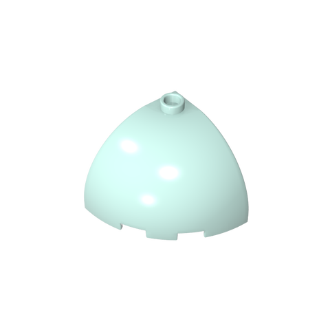Gobricks,Brick Round Corner 3 x 3 x 2 Dome Top,88293