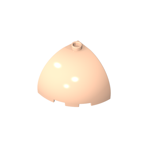 Gobricks,Brick Round Corner 3 x 3 x 2 Dome Top,88293