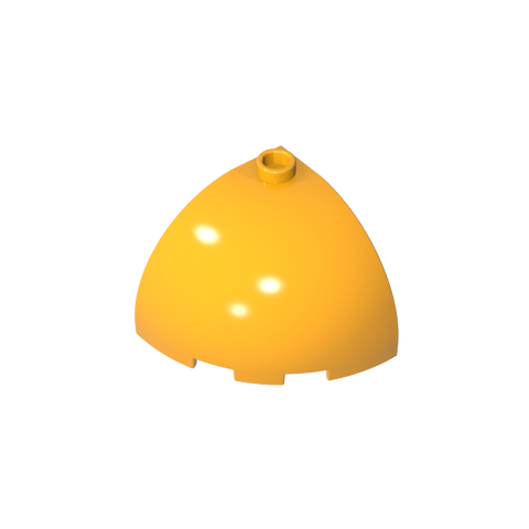 Gobricks,Brick Round Corner 3 x 3 x 2 Dome Top,88293