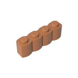 Brick Special 1 x 4 Palisade [aka Log],30137