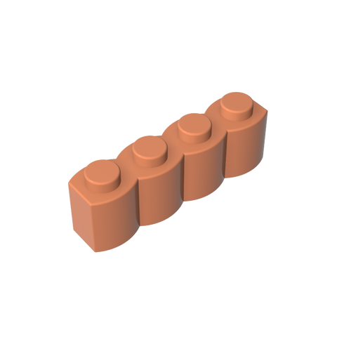 Gobricks,Brick Special 1 x 4 Palisade [aka Log],30137