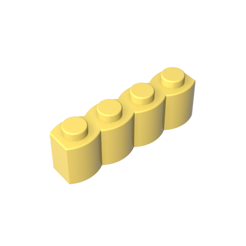 Gobricks,Brick Special 1 x 4 Palisade [aka Log],30137