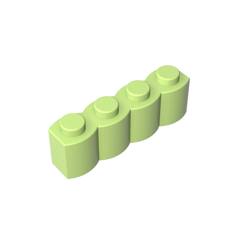 Gobricks,Brick Special 1 x 4 Palisade [aka Log],30137