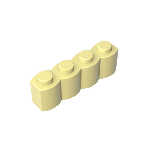 Gobricks,Brick Special 1 x 4 Palisade [aka Log],30137