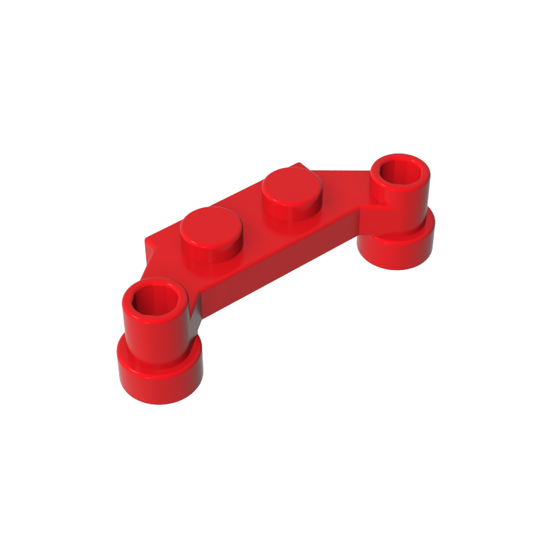 Gobricks,Plate Special 1 x 4 Offset,4590,18624,42505