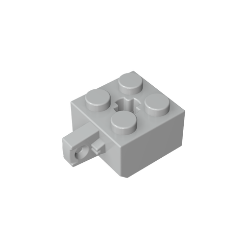 Gobricks,Hinge Brick 2 x 2 Locking with 1 Finger Vertical and Axle Hole [+ Opening],30389b,30389a,30389,30389c
