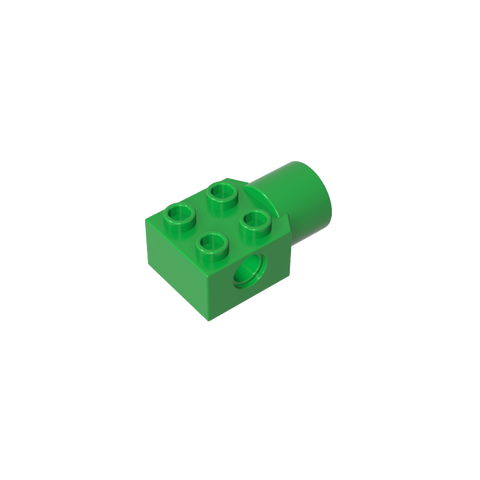 Gobricks,Technic Brick Special 2 x 2 with Pin Hole, Rotation Joint Socket,48169,48370