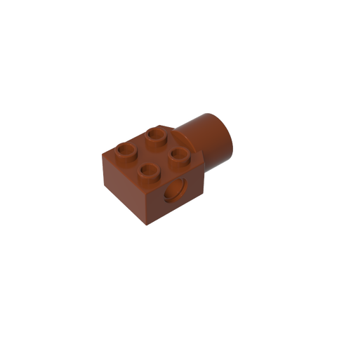 Gobricks,Technic Brick Special 2 x 2 with Pin Hole, Rotation Joint Socket,48169,48370