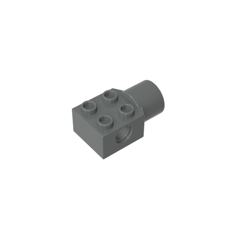 Gobricks,Technic Brick Special 2 x 2 with Pin Hole, Rotation Joint Socket,48169,48370