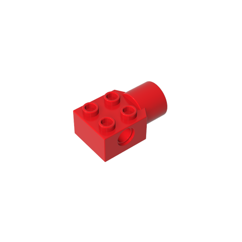 Gobricks,Technic Brick Special 2 x 2 with Pin Hole, Rotation Joint Socket,48169,48370