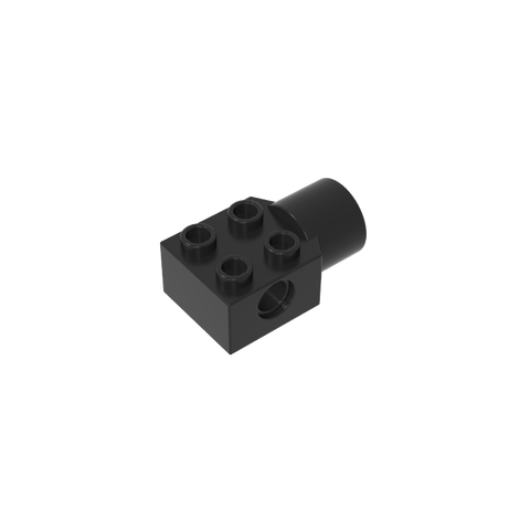 Gobricks,Technic Brick Special 2 x 2 with Pin Hole, Rotation Joint Socket,48169,48370