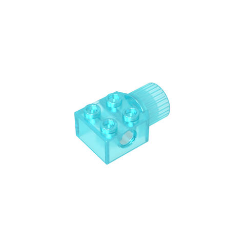 Gobricks,Technic Brick Special 2 x 2 with Pin Hole, Rotation Joint Socket,48169,48370