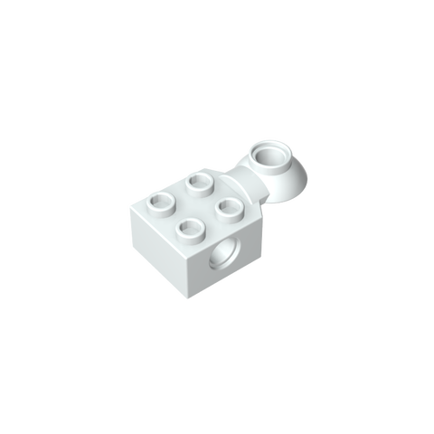 Gobricks,Technic Brick Special 2 x 2 with Pin Hole, Rotation Joint Ball Half [Horizontal Top],48170,48442