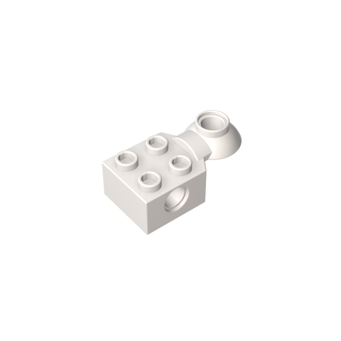 Gobricks,Technic Brick Special 2 x 2 with Pin Hole, Rotation Joint Ball Half [Horizontal Top],48170,48442