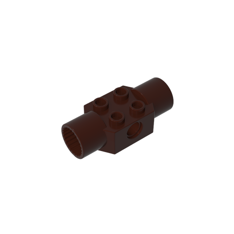 Gobricks,Technic Brick Special 2 x 2 with Pin Hole, with 2 Rotation Joint Sockets,48172,48461