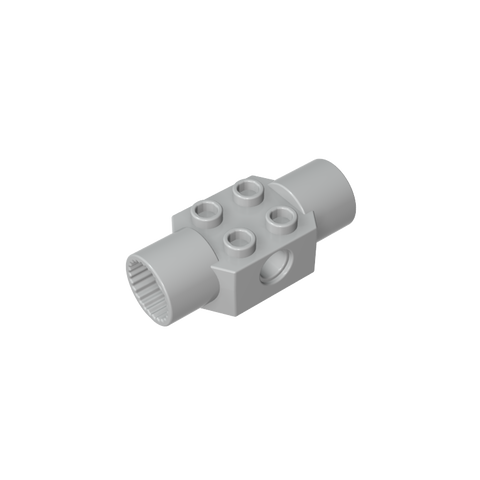 Gobricks,Technic Brick Special 2 x 2 with Pin Hole, with 2 Rotation Joint Sockets,48172,48461