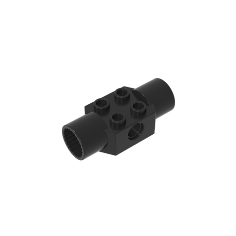 Gobricks,Technic Brick Special 2 x 2 with Pin Hole, with 2 Rotation Joint Sockets,48172,48461
