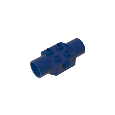 Gobricks,Technic Brick Special 2 x 2 with Pin Hole, with 2 Rotation Joint Sockets,48172,48461