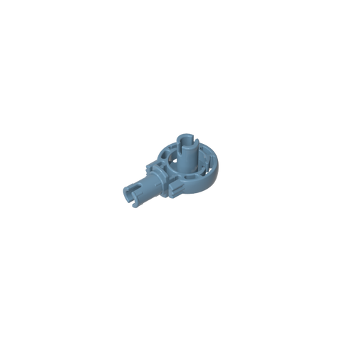 Gobricks,Technic Rotation Joint Ball Loop with Two Perpendicular Pins with Friction,47455