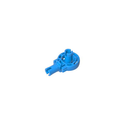 Gobricks,Technic Rotation Joint Ball Loop with Two Perpendicular Pins with Friction,47455