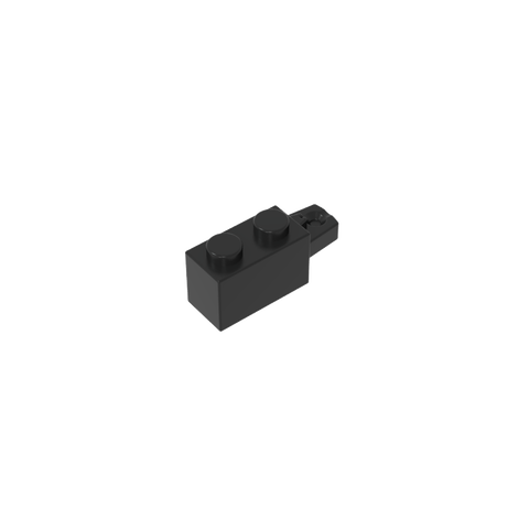 Gobricks,Hinge Brick 1 x 2 Locking with 1 Finger Horizontal End,30541,53028