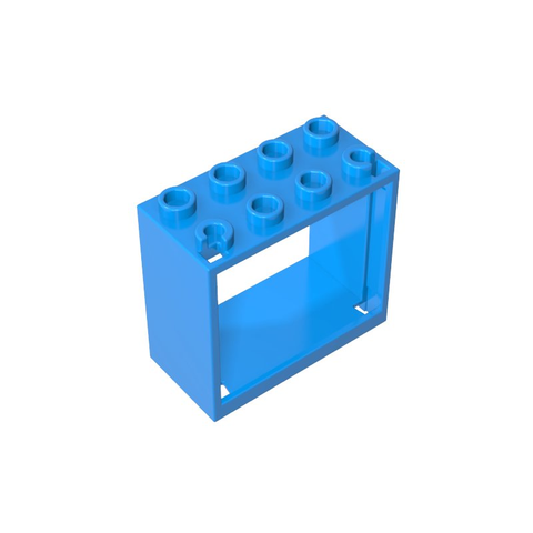 Gobricks,Window 2 x 4 x 3 Frame with Hollow Studs,60598